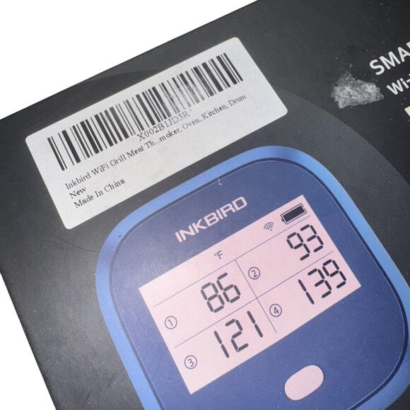 Inkbird Smart Wi-Fi BBQ Thermometer IBBQ-4T Grill Meat Oven Kitchen 4 Probes - Picture 10 of 16